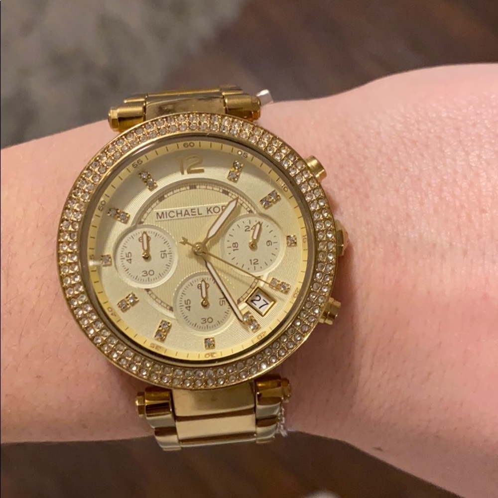 Michael Kors gold watch